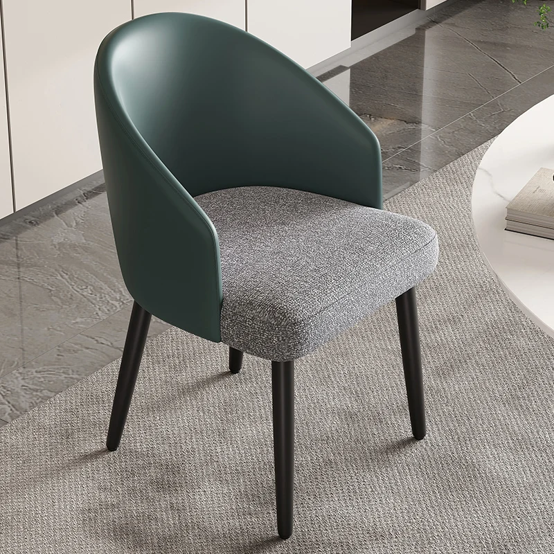 

Simple Rocking Living Room Chairs Modern Designer Relaxing Single Chairs Leather Modern Cadeiras De Sala De Estar Home Furniture