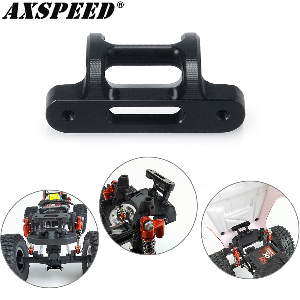 AXSPEED RC wspornik obsady do mocowania obudowa samochodu podstawka na 1/24 gąsienica RC akcesoria do modernizacji osiowych SCX24 90081