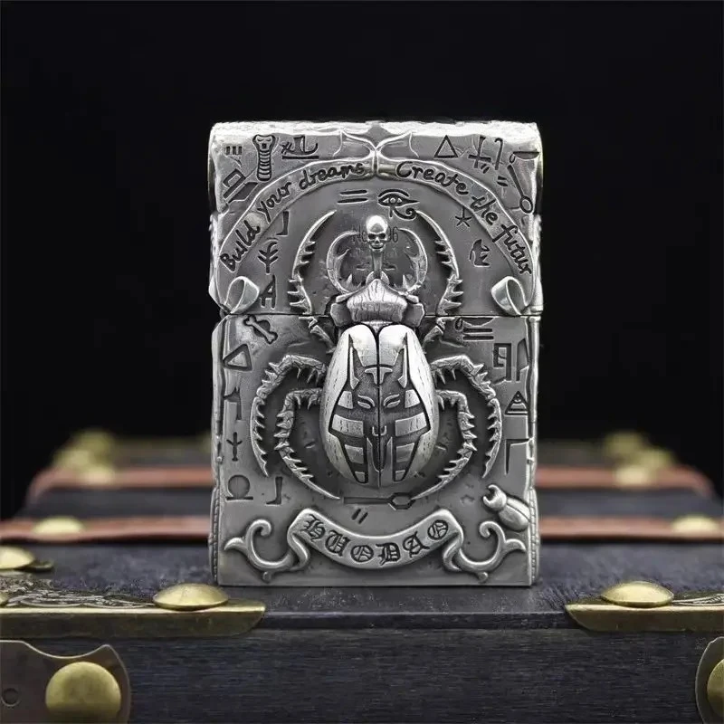 Accendino Heavy Armor Beetle, regalo da uomo, accessori per fumatori, collezione Hobby