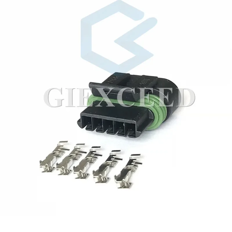2 Sets 5 Pin 12162825 LS2 Ignition Coils Connector Automotive Electrical Female Socket AC Assembly Plug