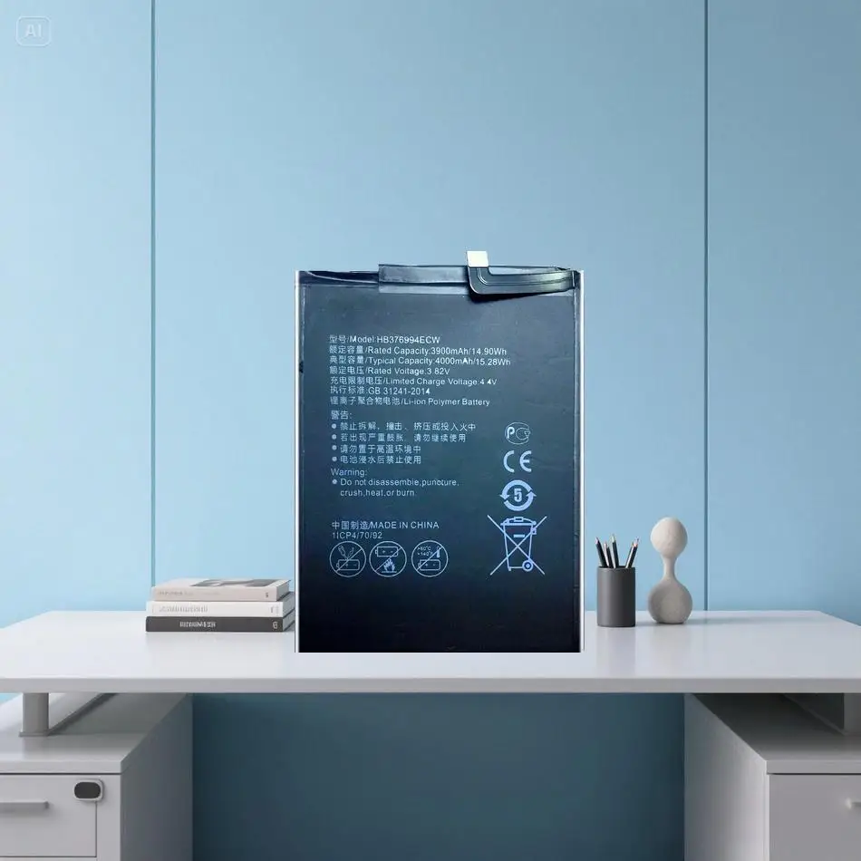 

High Capacity 4000Mah Mobile Phone Battery For Huawei Honor 8 Pro V9 Duk-AL10 Duk-AL20 HB376994ECW