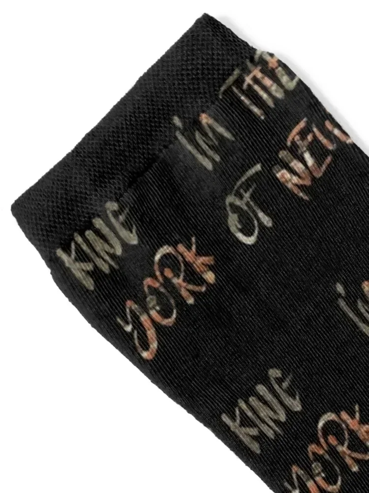 I'm the King of New York Socks Hiking boots summer Socks Men's Women's