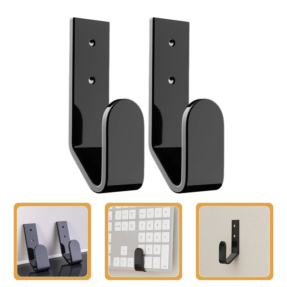 2pcs Keyboard Wall Hanger Universal For Gaming Mechanical Keyboards, Keyboard Wall Mount Storage Organizer Keyboard Holder