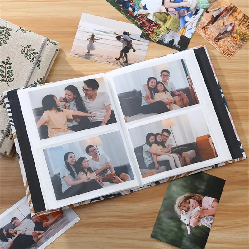 200 Pockets Photo Album Photo Holder Baby Memories Collect Book Creative Film Series Storage Mini Autograph Album