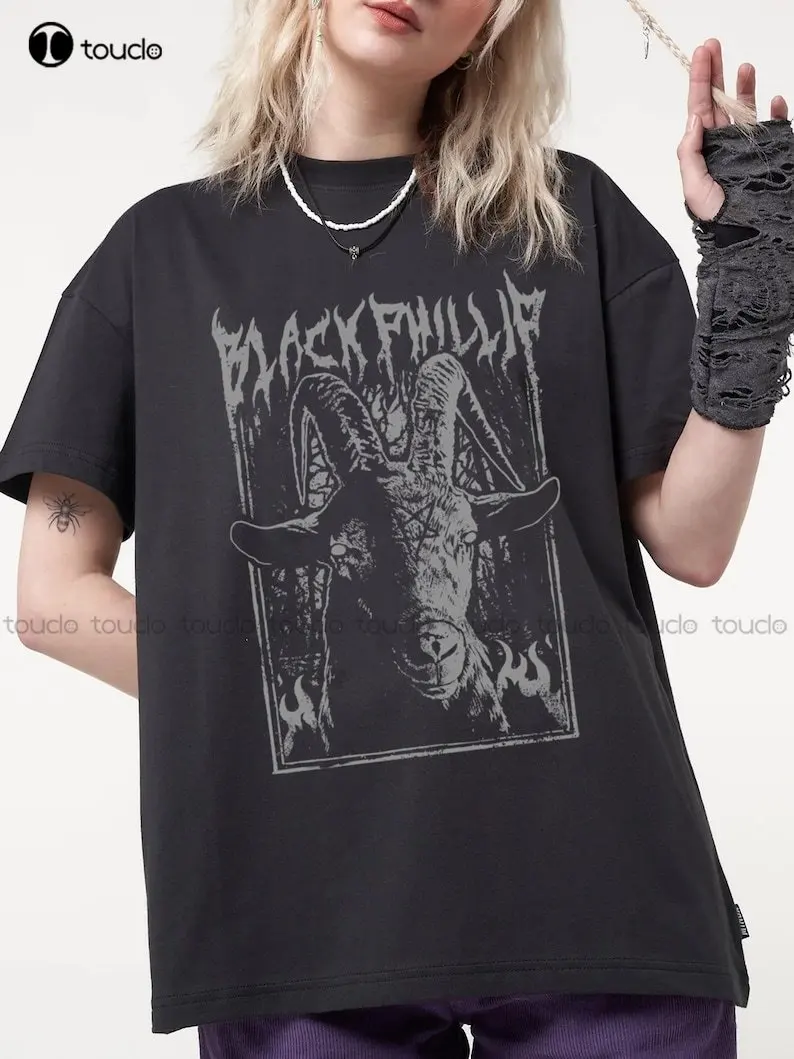 Black Metal Phillip Shirt Custom Aldult Teen Unisex Digital Printing Tee Shirts O-Neck Streetwear Oversized Xs-5Xl Custom Gift