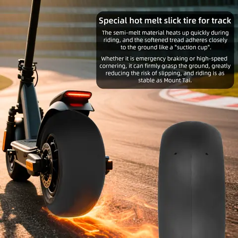 ULIP 90/65-6.5 Semi-Hot Melt Tubeless Tire for Dualtron Thunder Kaabo Wolf Warrior Zero 11X Electric Scooter 11‘’ Modified Tires