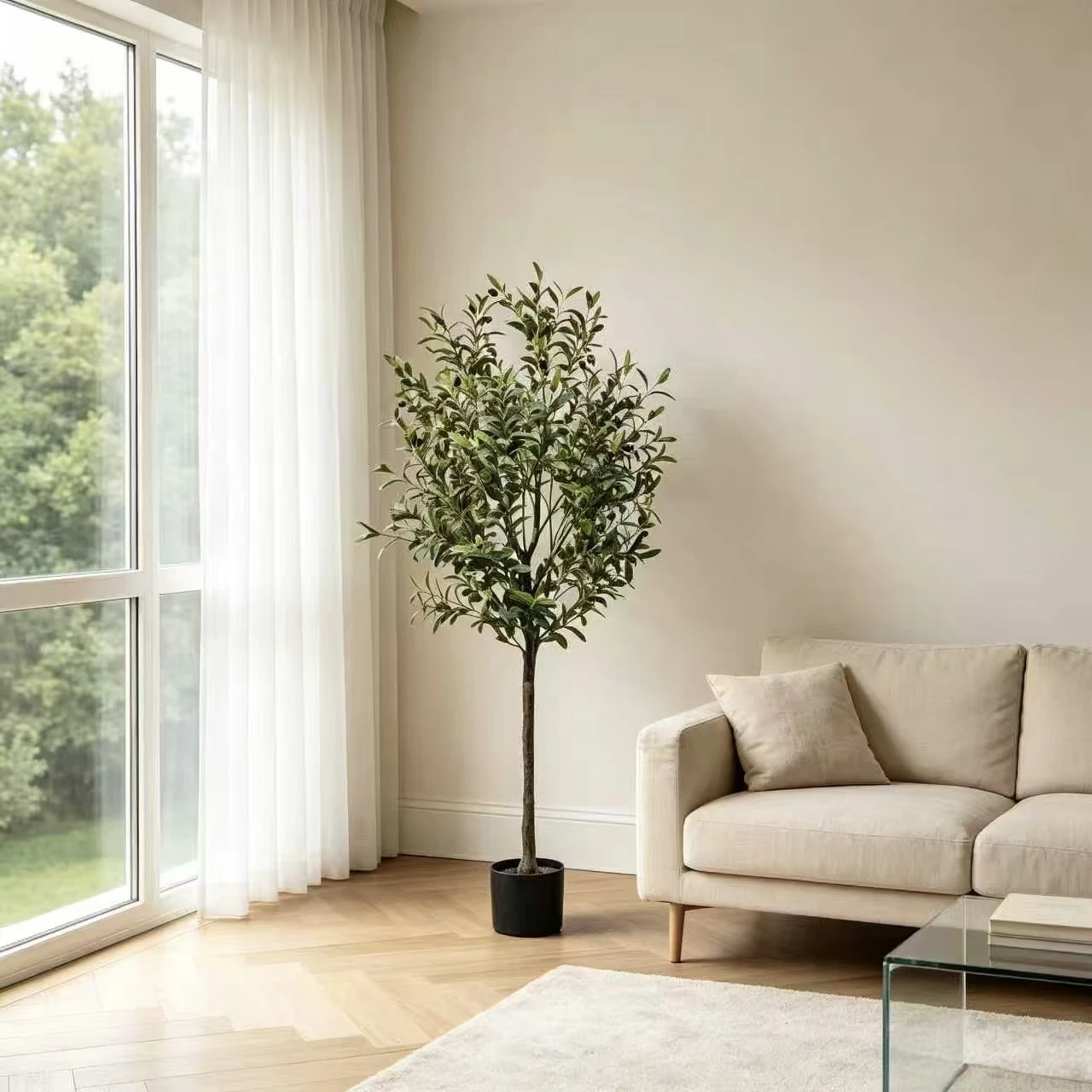 150cm/59In Artificial Olive Tr - đánh giá và giá Bonsai Garden Sushi