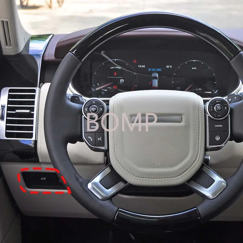BOMP For 2013-2022 Land Rover Range Rover Executive Edition Trunk + Pedal Button Decorative Stainless Steel (with Electric Pedal