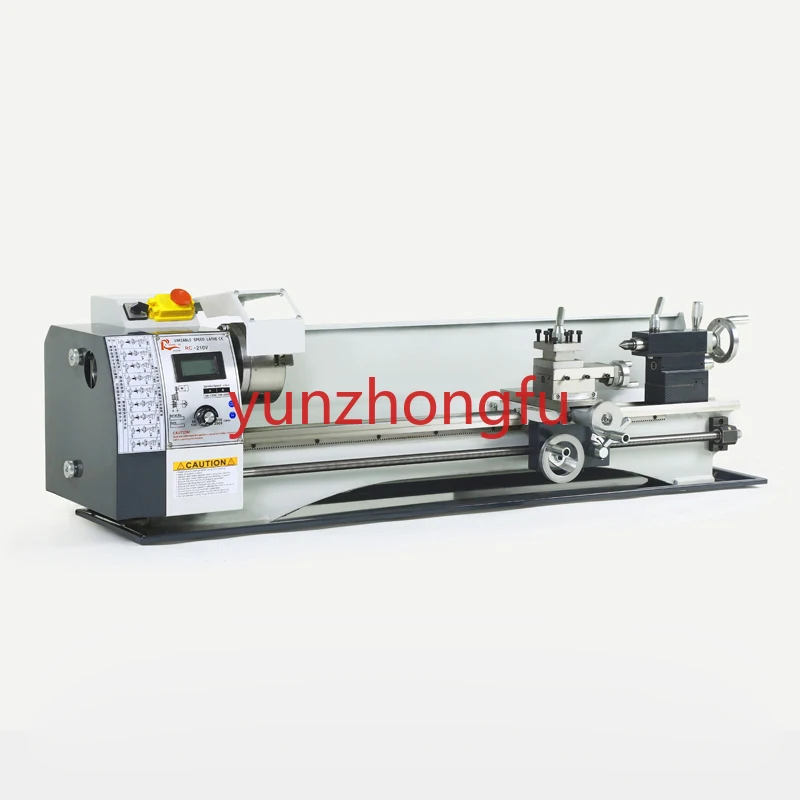 Metal Small Machine Tool 900W/1100W CNC Lathe 210V Mini Metal Lathe Machine Multi-function Woodworking