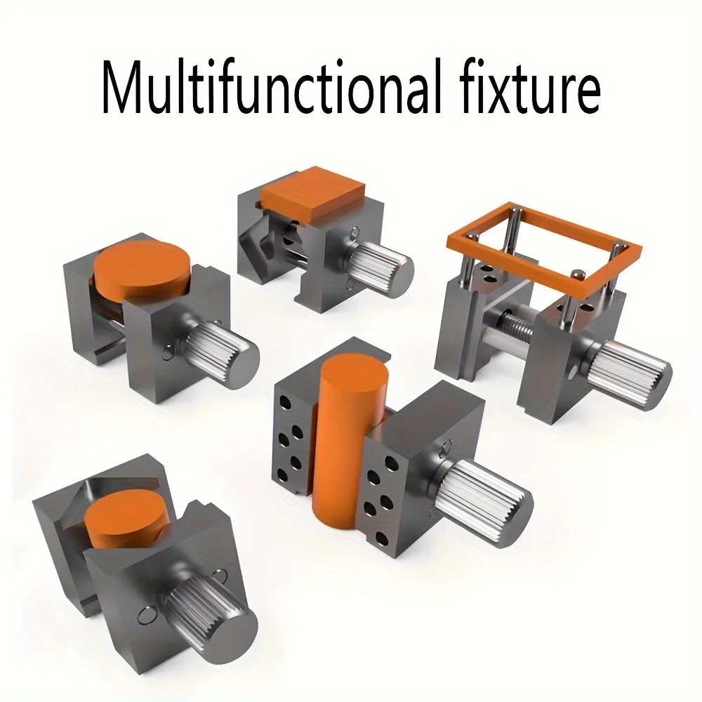 Imagem -05 - Multifuncional Bench Vise Modelo Vise Alicate Portátil Workbench Woodwork Clamp 1pc Aço Inoxidável