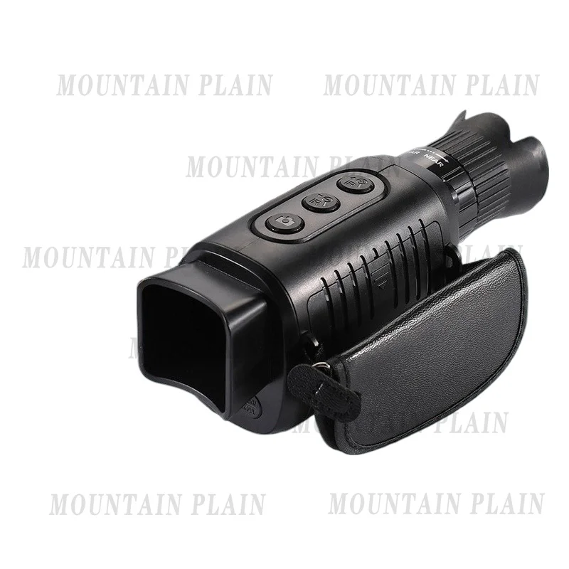 All Black Visible Infrared Night Vision Device Digital Day and Night Monocular Outdoor Telescope Temu