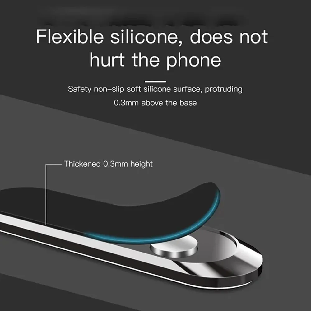 360 °   Rotation Faltbare Auto Magnetische Telefon Halter Universal Handy GPS Unterstützung In Halterung Für iPhone Samsung Xiaomi Huawei