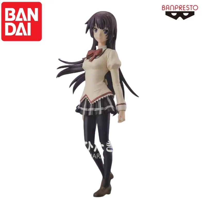 Bandai In Stock Original Banpresto Akemi Homura Doll Brand New Boxed Action Figure Animation Peripherals Anime Characters Garage