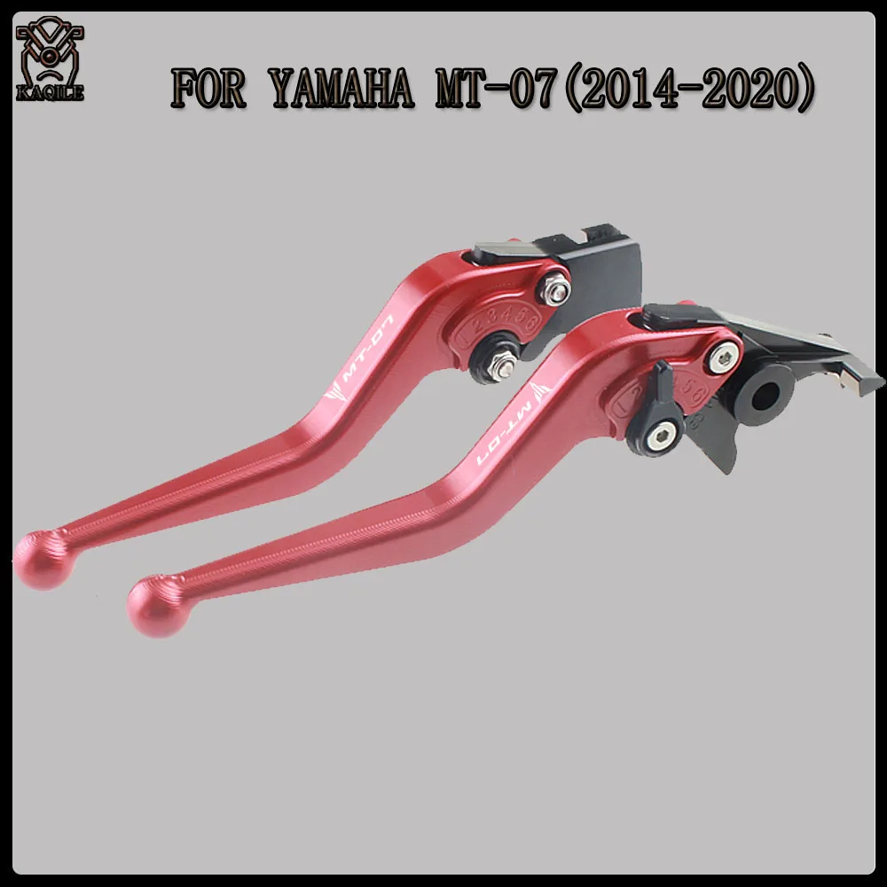 

For YAMAHA MT-07 M T 0 7 2014-2020 Motorcycle Accessories CNC Handlebar Adjustable Folding Extendable Brake Clutch Levers