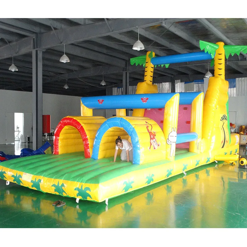 PVC Inflatable Obstacle Course Game/Inflatable Sports Game for Sale Inflatable Indoor and Outdoor Trampoline Toys Hot Sale