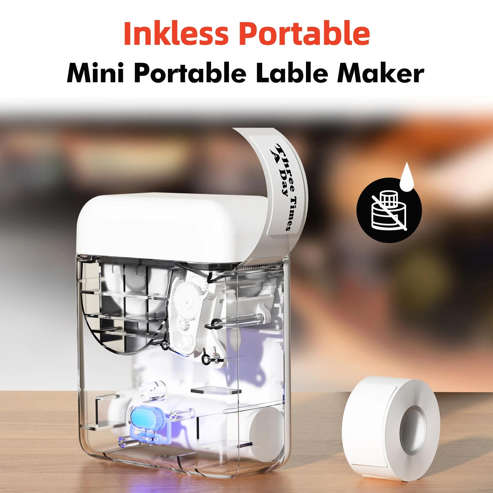 Mini Wireless Thermal Label Printer product photo