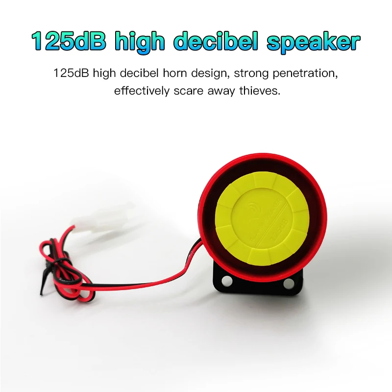 Motorcycle LCD PKE Two-way Remote Control With Inductive Power Time Display Oil Detection Scooter PKE Anti-theft Alarm