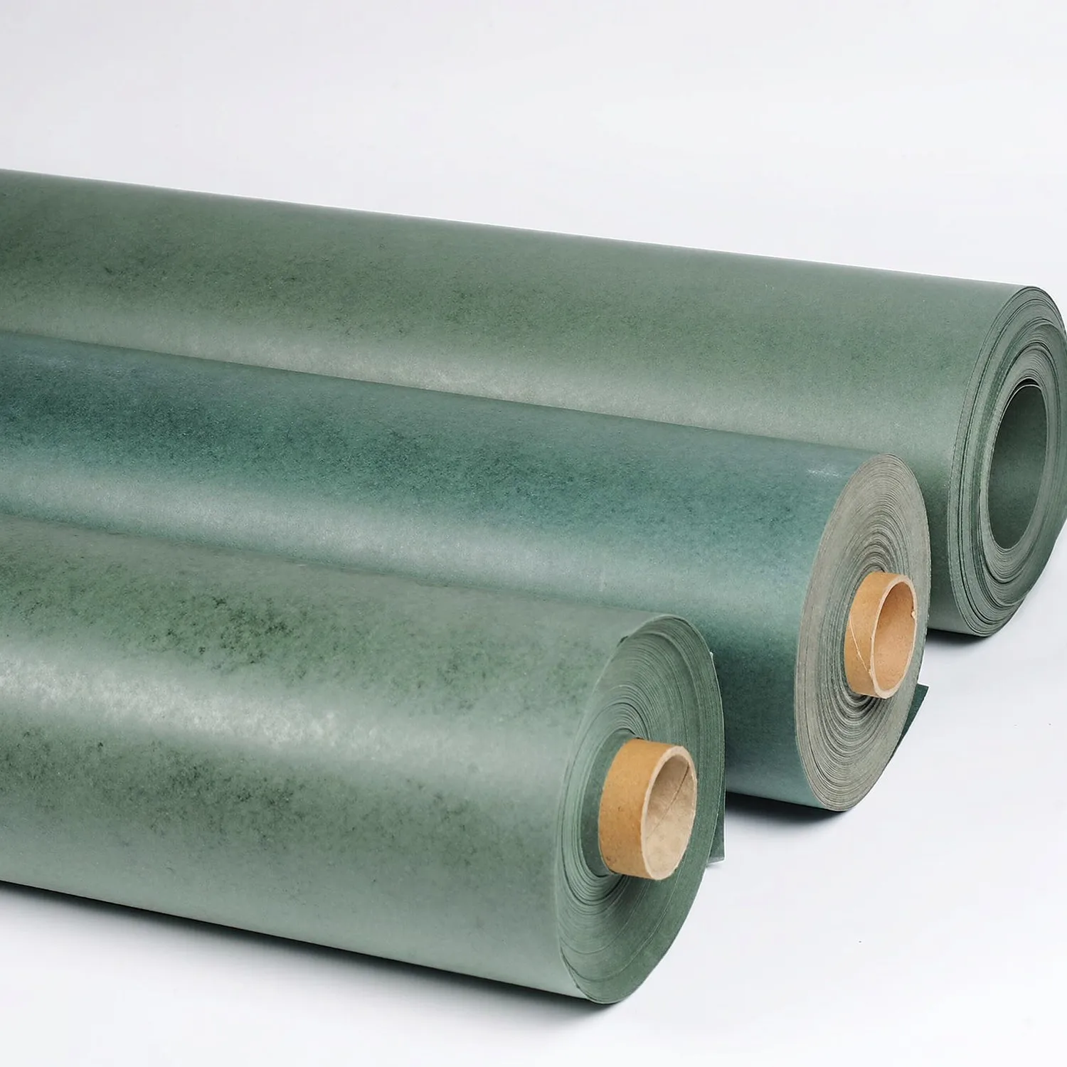Green Shell Paper Insulation Roll 0.3mm Fish Paper 6-100cm Width 100cm Length Motor Transformer Insulating Paper No Adhesive