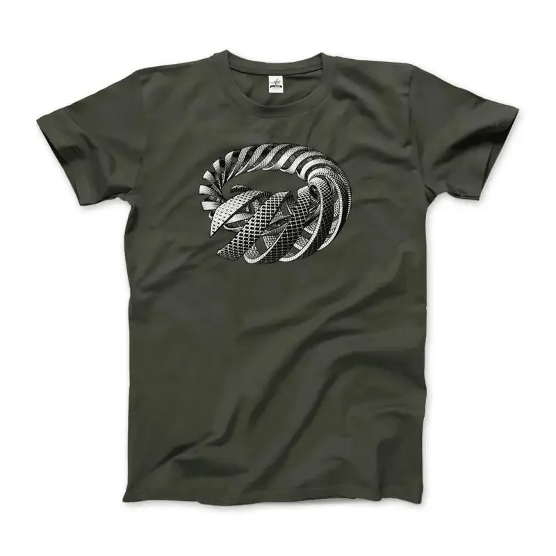 Mc Escher Spirals Art T Shirt