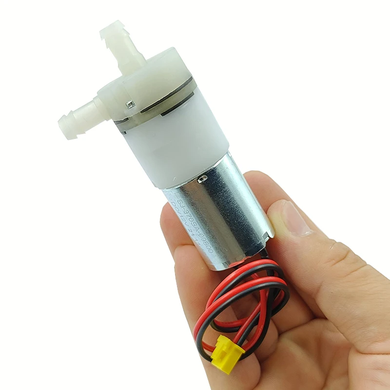 DC 12V 750mL/min Small Mini 370 Motor Diaphragm Pump Self-priming Suction Water Pump for Dispenser Machine Tea Table Pumping