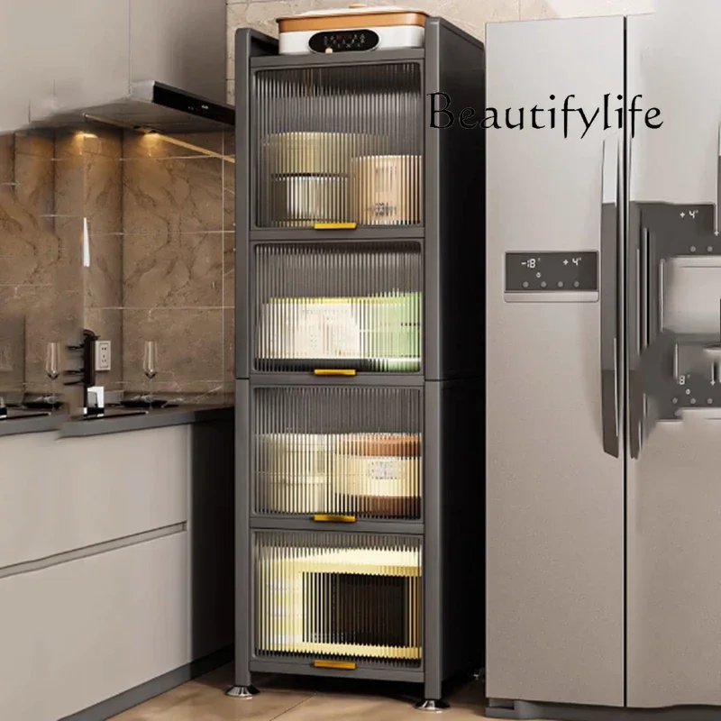 

Modern Storage Kitchen Cabinets Complete Level Shelves Nordic Kitchen Cabinets Metal Luxury Muebles De Cocina Home Furniture