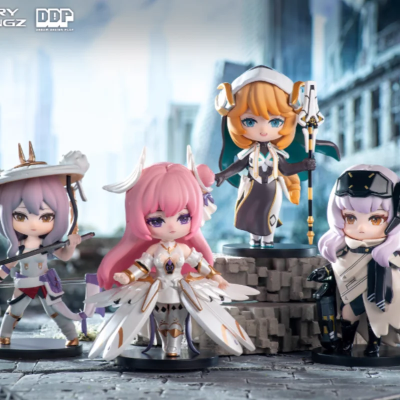 متوفر في المخزون Nikke: آلهة النصر مجموعة الجنة سلسلة صندوق أعمى زخرفة يدوية لعبة شخصيات الحركة الهدايا