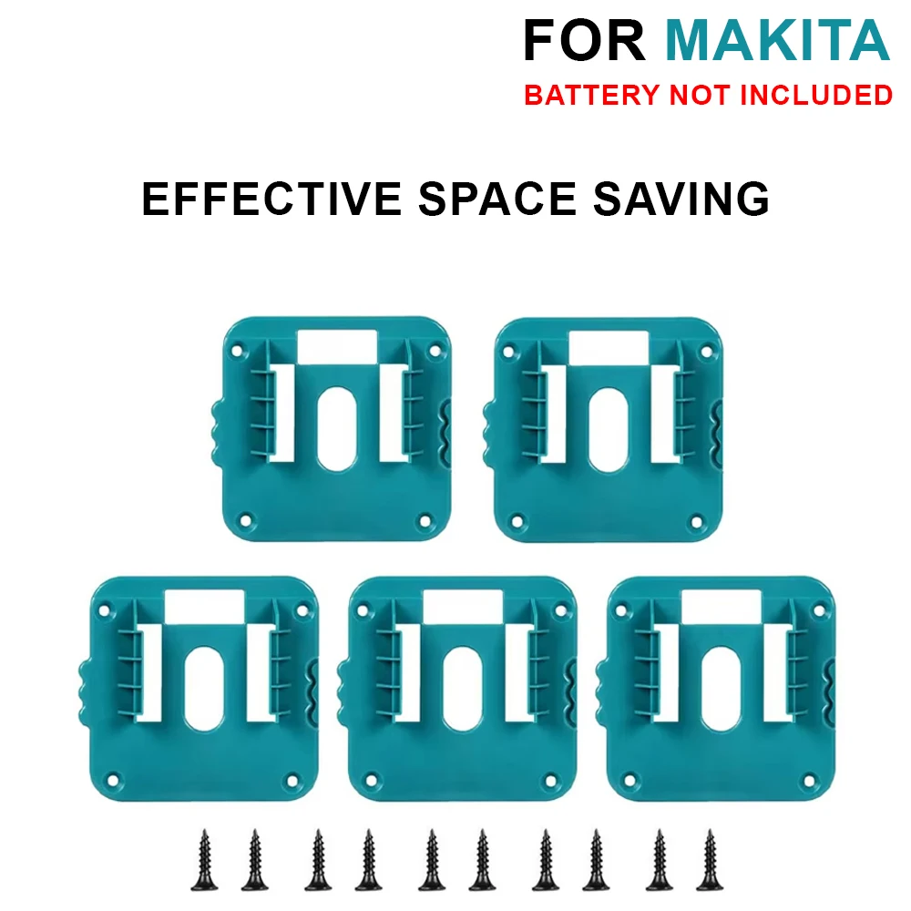 For Makita For Dewalt 18V 20V Battery Splice Battery Holder Battery Mount Dock Holder Battery Base Bracket Wall Mount