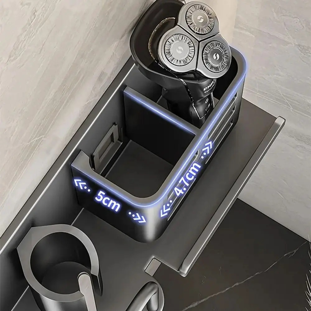 

Waterproof Electric Toothbrush Holder Self Adhesive Multi-Functional Toothbrush Dispenser Draining Moisture-proof