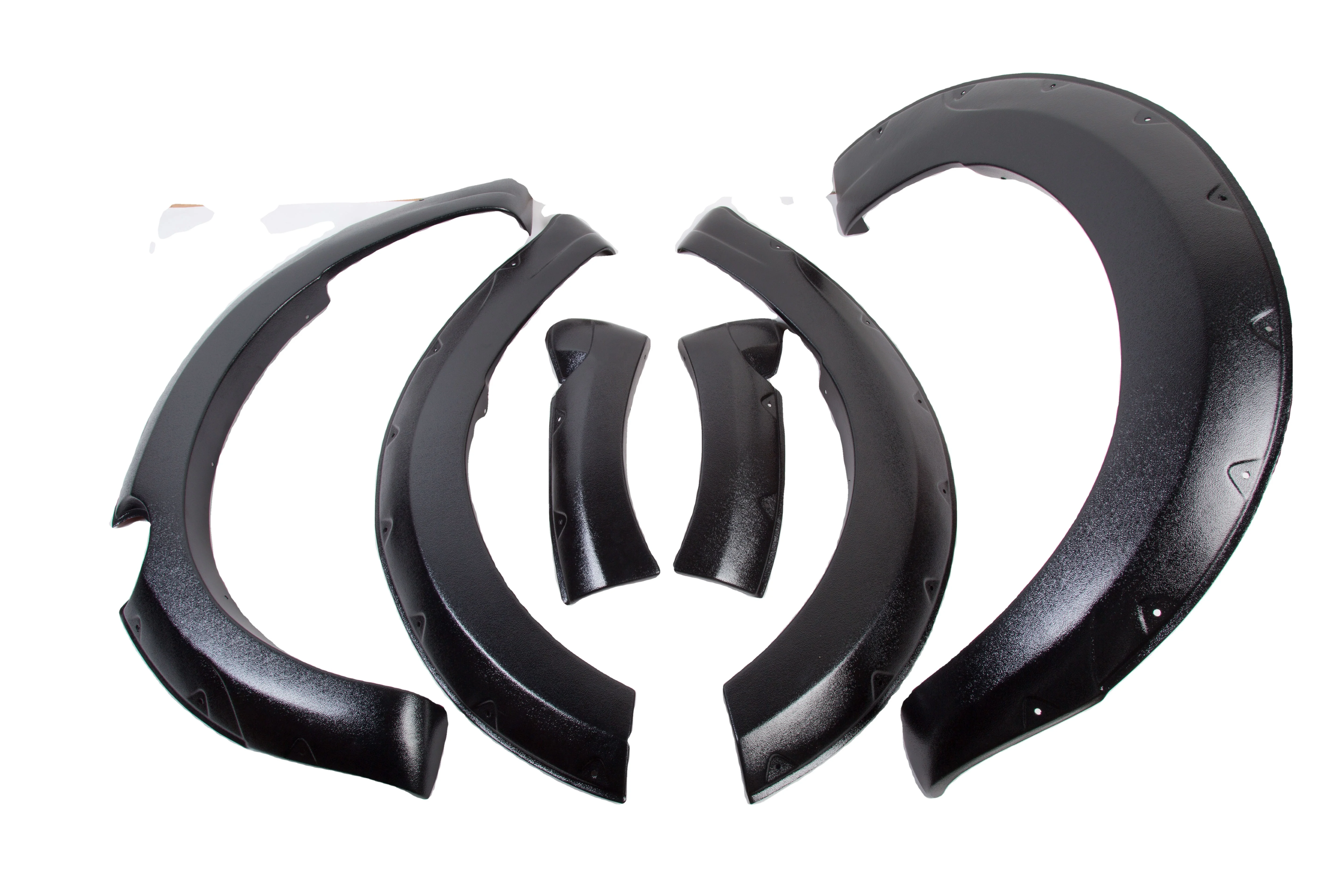 4x4 6pcs per Set Universal Wheel Arches Extension Flares Wide For BT50 fender flares