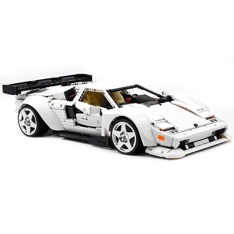 Luxury KBOX 10547 Striking Technical Sports Car Building Blocks Fast Speed Racing Bricks Puzzle Assembly Toy Christmas Gift Kids