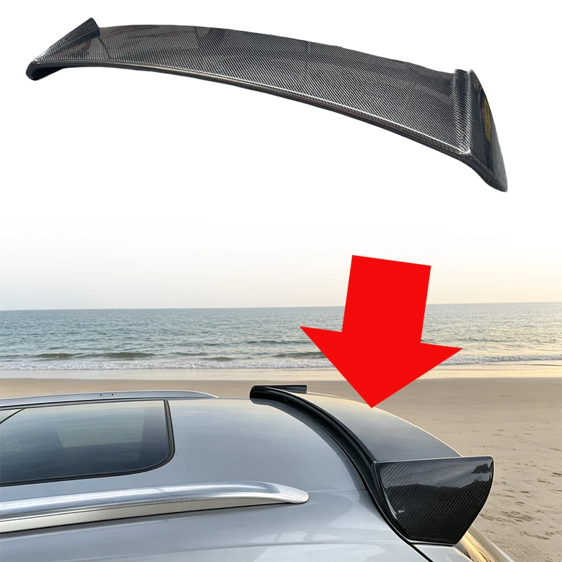 ABT Style Rear Roof Spoiler Wing For 2010‑2017 Audi Q5 Car Exterior Body Kit Rear Window Top Spoiler Auto Modification Accessori