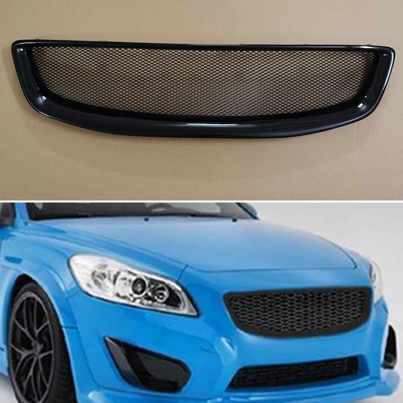 

Fit Volvo C30 2010 2011 2012 2013 Year Racing Grille Redesign Front Bumper Grill Body Kit Accessories