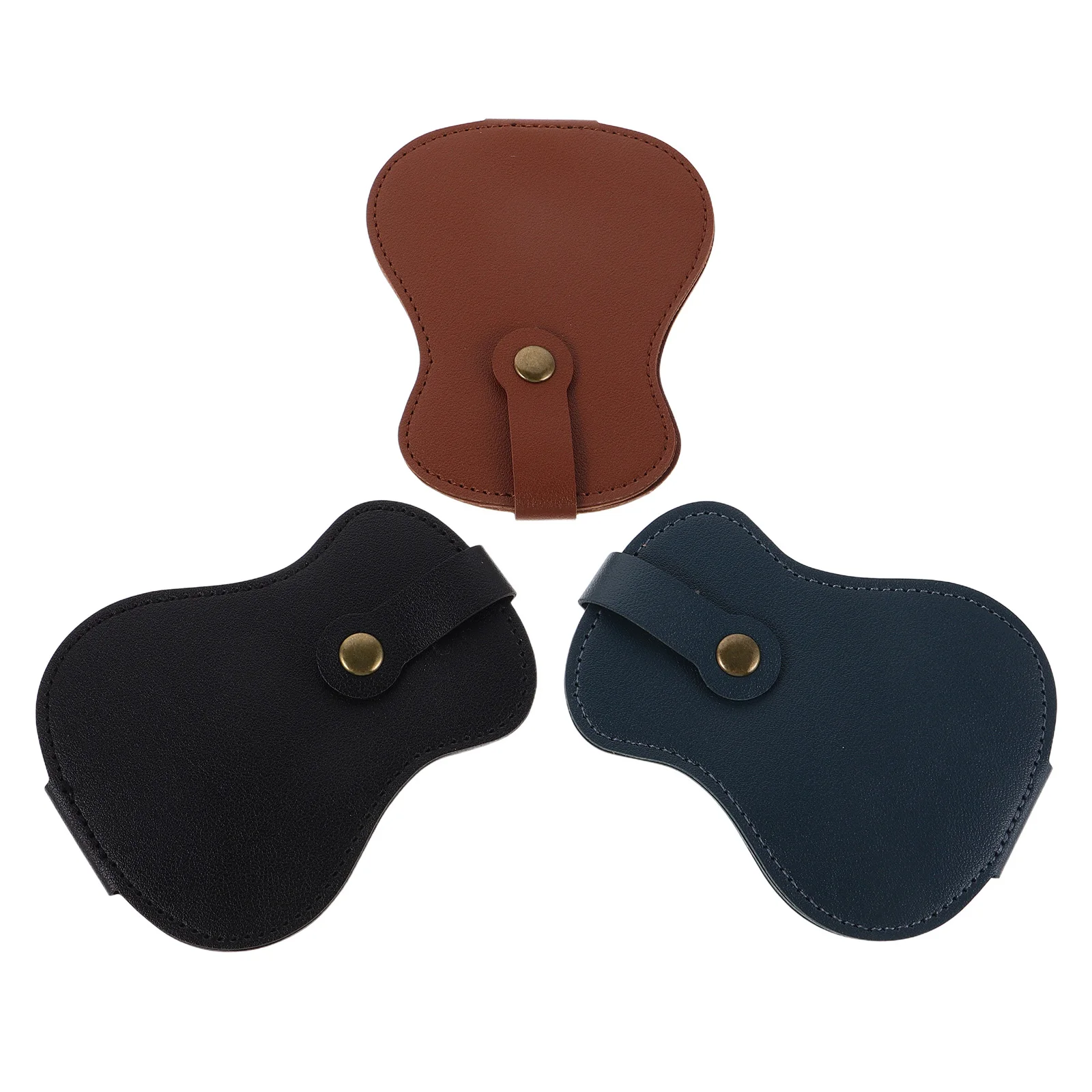 

3 Pcs Guitar Pick Storage Bag Display Holder Case High Capacity Acoustic Picks Case. Pouch Organizer