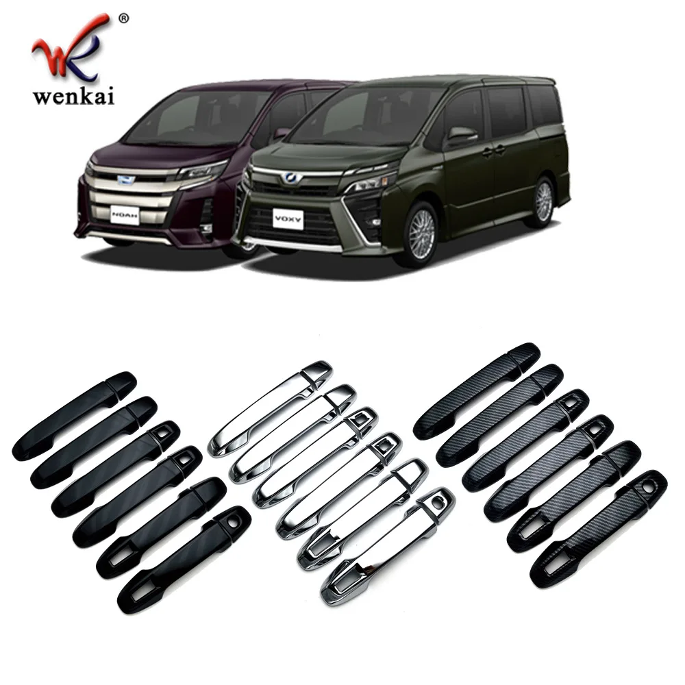 

Car Door Handle Cover Protective Cap For Toyota Noah Voxy 80 Series Accessories