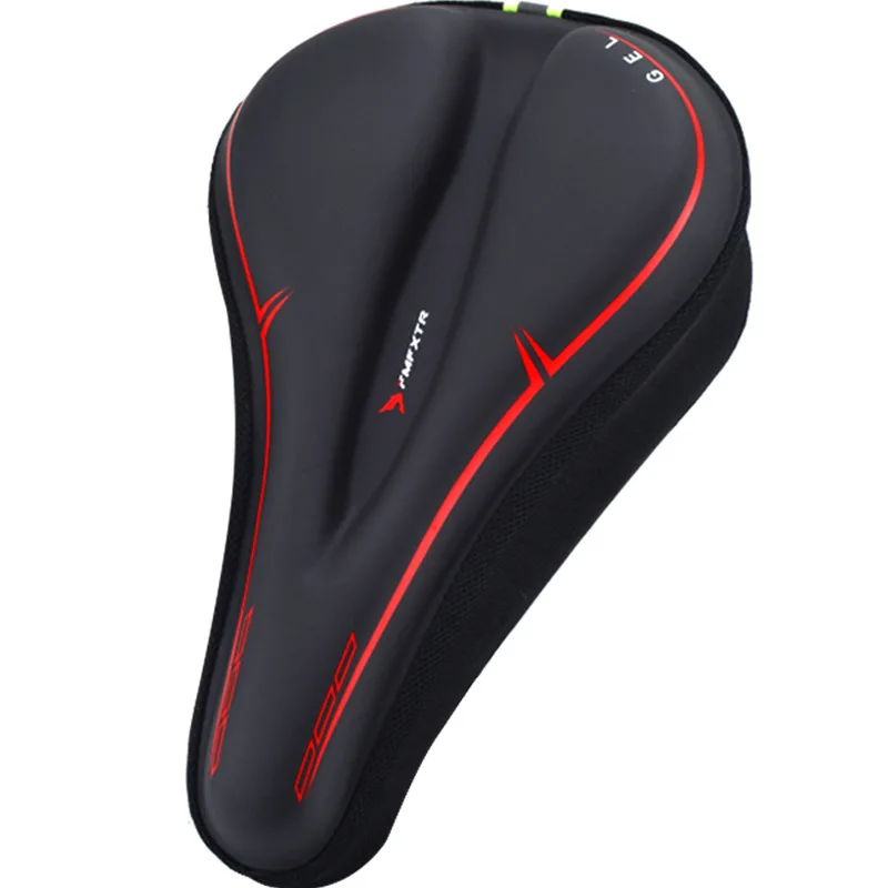 Fietszitkussen - Gel gevoerde hoes voor heren Dames Comfort Verstelbaar klittenband Veilig fietszitkussen Compatibel met Peloton