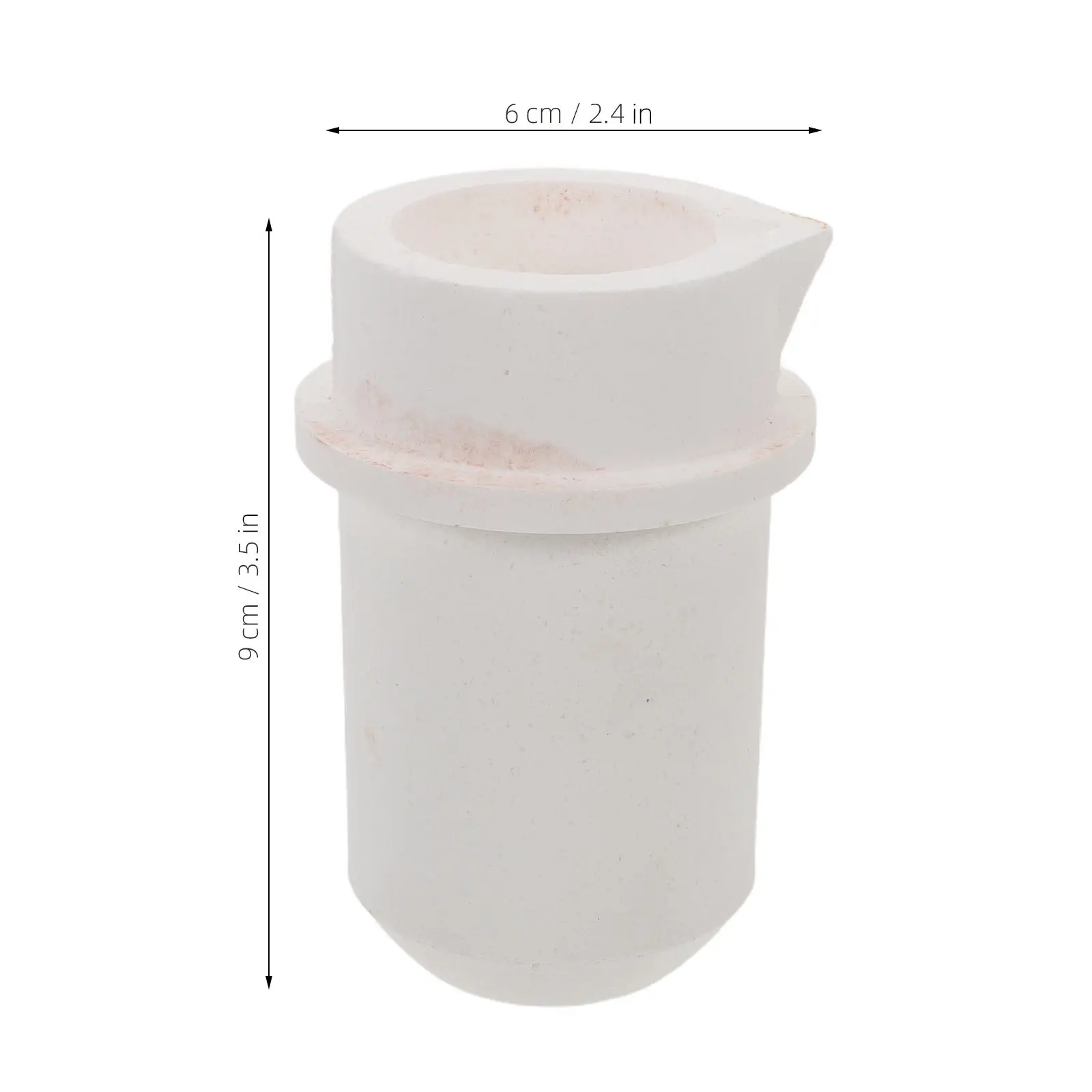 0.5kg Grams Quartz Bowl Jewelry Equipment Crucible For Melting Gold Silver Platinum.Jewelry Making Foundry Tools Smelting Cup view 5