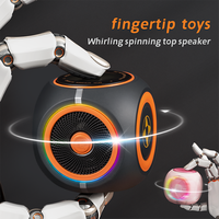 Portable  3D HIFI Stereo Wireless Speaker Fidget Spinner Mini Speakers Audio Player Speaker Outdoor  Funny