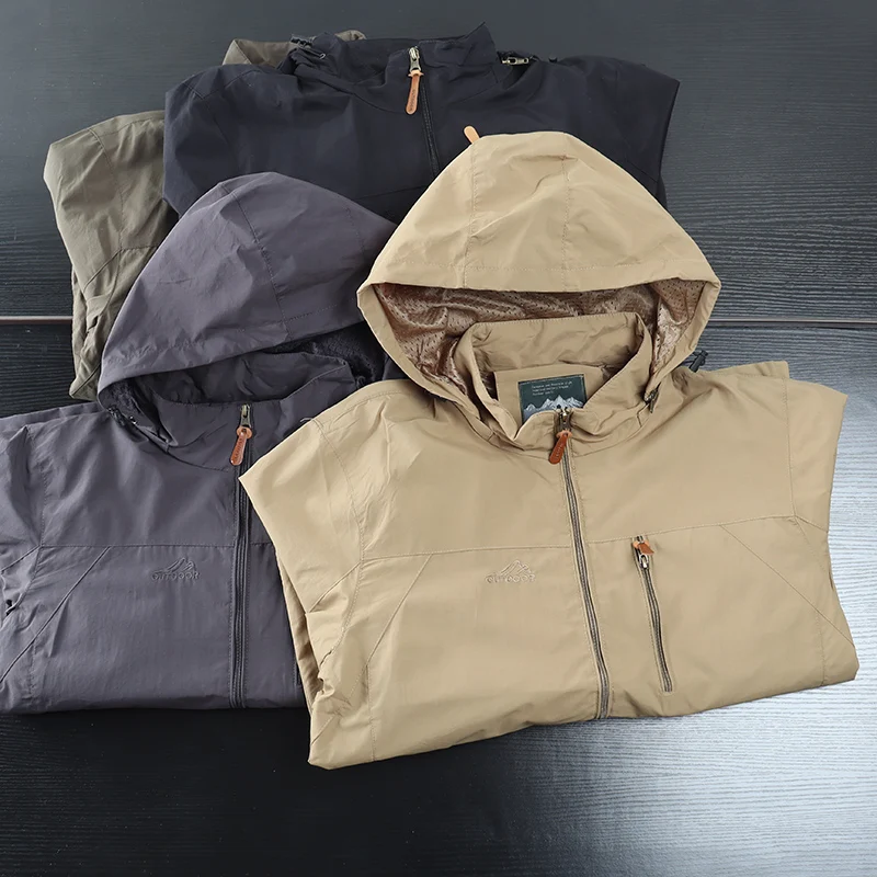 

Outdoor Tech Fabric Jaet Men's Removable Hat Mountain Climbing Lightweight Windproof Waterproof ell Jaet Youth Faion