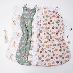 Elinfant, 1 шт., детский спальный мешок из полиэстера, модные принты, Размеры S/M/ L, 3 размера, Дышащий моющийся теплый детский жилет, спальный мешок