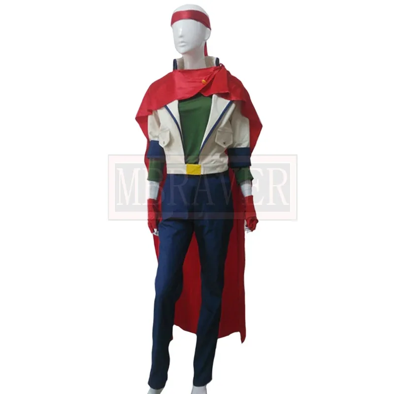 DY20Mobile Fighter G Gundam King Of Heart Domon Kasshu أزياء تنكرية للهالوين مجموعة كاملة مخصصة بأي حجم 25