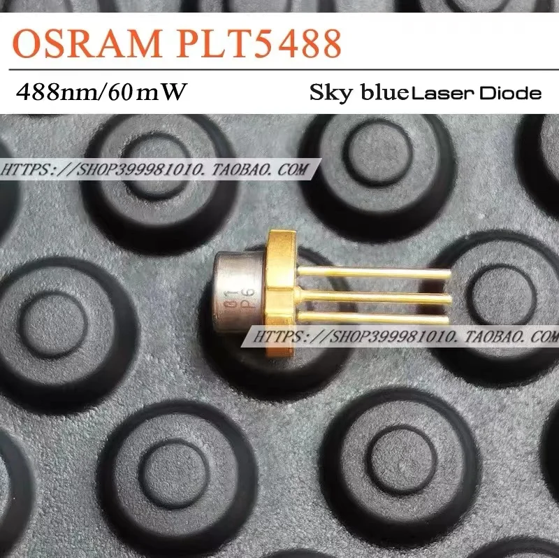 OSRAM PLT5 488 60mw 5.6mm sky blue laser diode with PD(brand new)