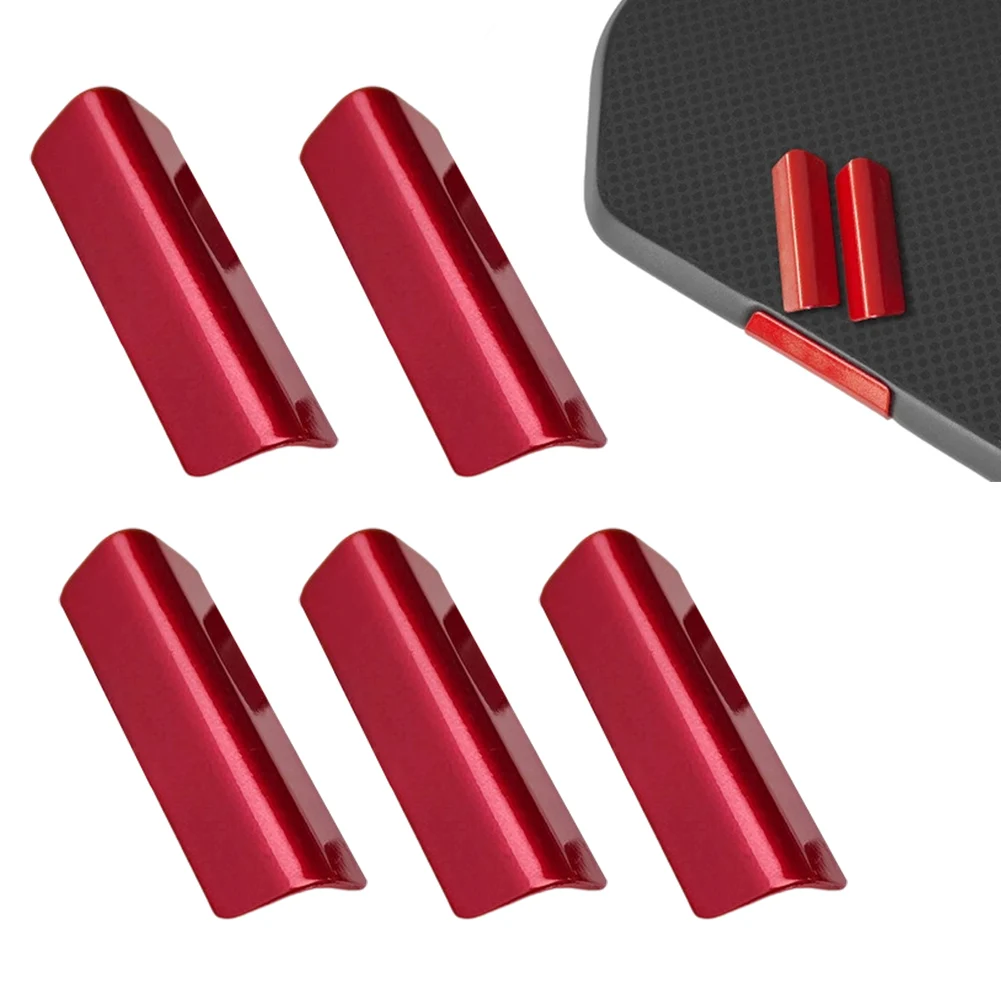 

5 шт. утяжелителей-блоков для ракеток для пиклбола, защитные клипсы для края, декоративные клипсы-утяжелители для ракеток TS, сменные детали