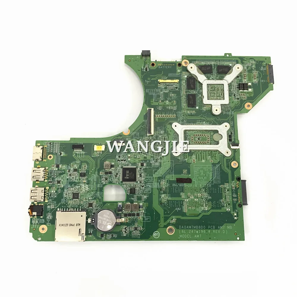DA0AM7MB8D0 With I7-4710HQ CPU GTX860M-V2G GPU Mainboard For Dell Inspiron 7447 Laptop Motherboard CN-047PYF 047PYF 100% Working