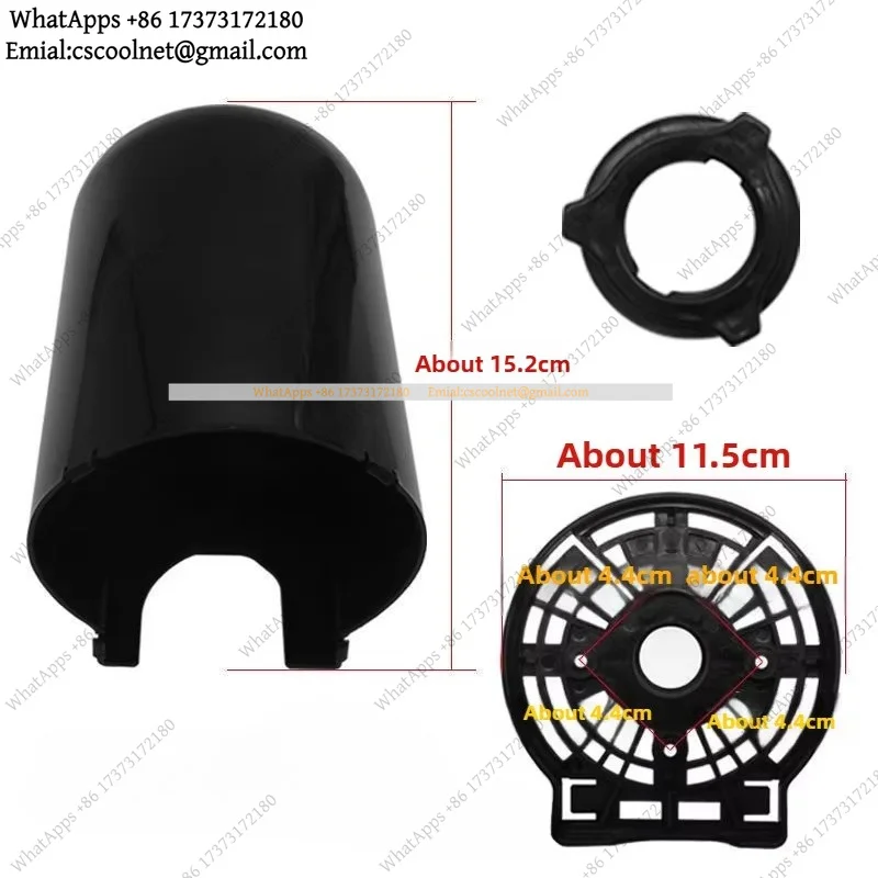 Electric Fan Motor Shell Plastic Back Cover Wall Fan Protective Cover Baffle