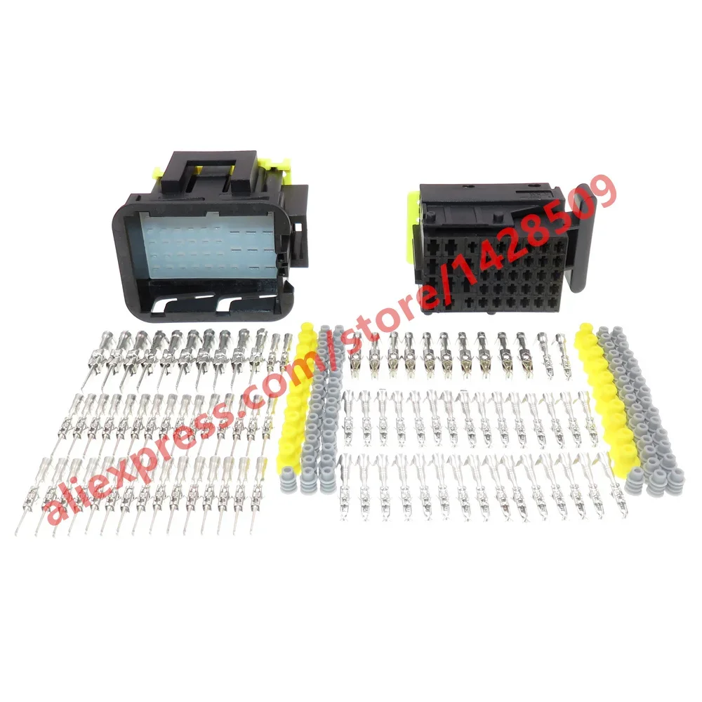 1 Pcs 42 Pin Electrical Car Automotive ECU Connector Female Male Waterproof Sealed Plug 936421-2 936429-2