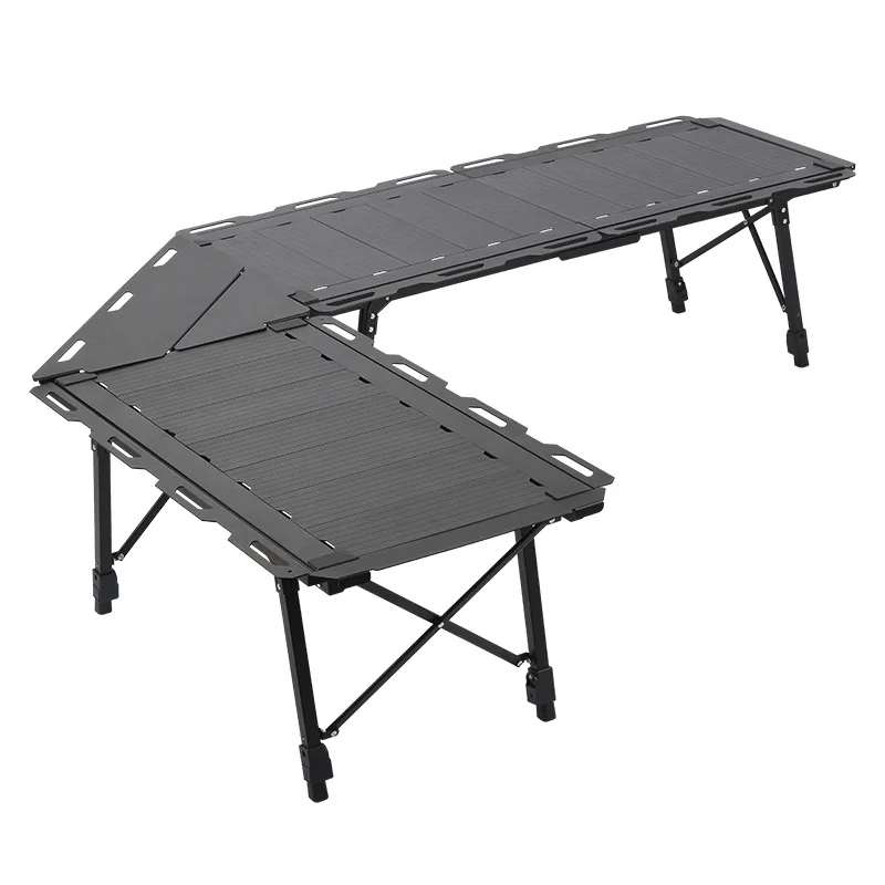 

Quick Open 5 Unit Tactical IGT Table Outdoor Camping Folding Table and Chair Camping Table Convenient