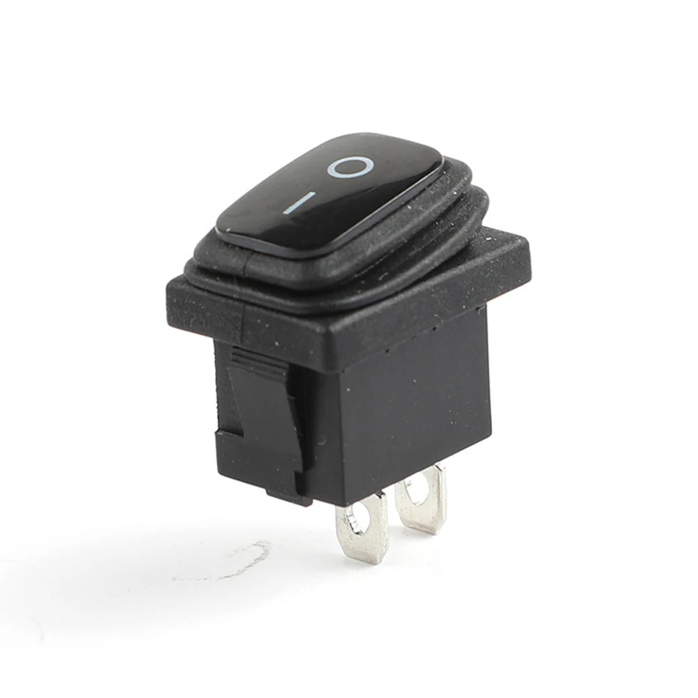 Waterproof,dust-proof,and oil-proof power supply rocker switch KCD1,3-pin,2-position with light,2-pin,2-position without light