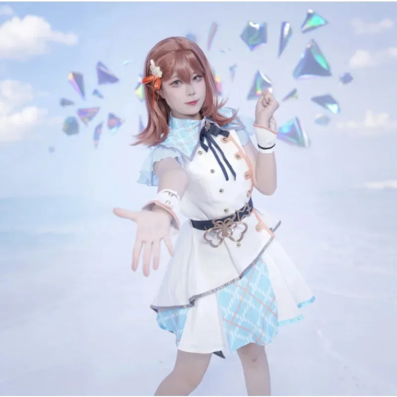 

Kiritani Haruka Minori Momoi Airi Shizuku Cosplay Costume Anime Project Sekai Colorful Stage Uniforms Carnival Party Dress Upx;8
