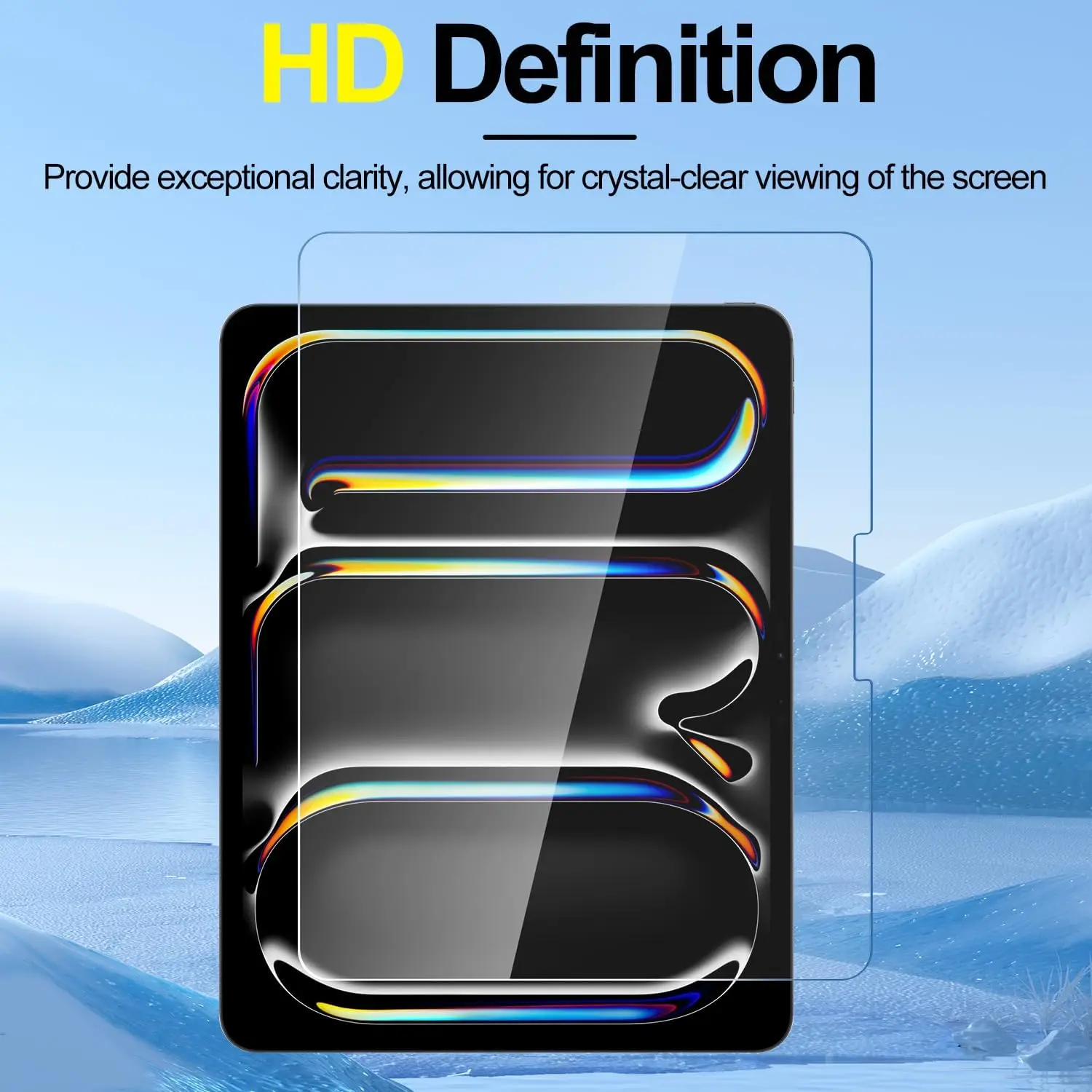 For iPad Pro 11 2025 M5 A3358 A3359 Tempered Glass Screen Protector 11.0 inch Tablet Anti Scratch HD Protective Film