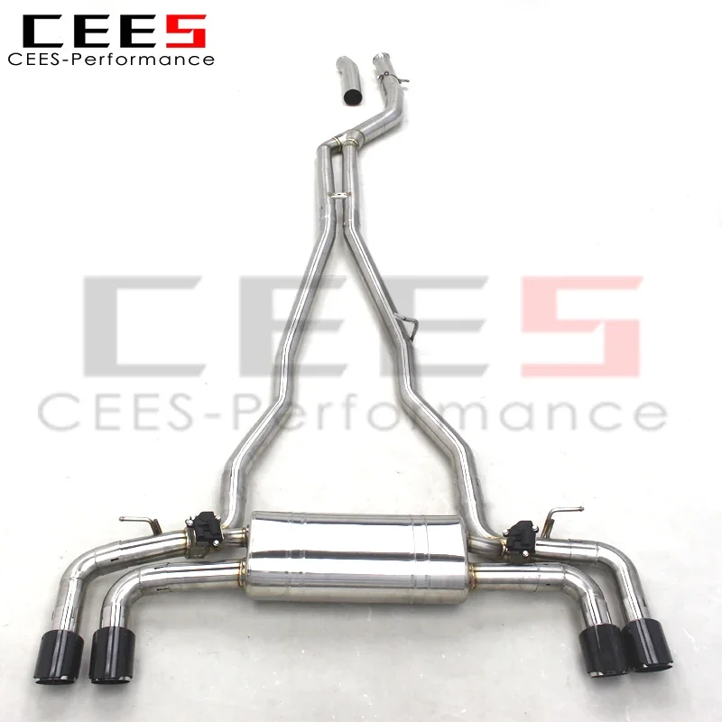 CEES Catback Exhaust Pipes System For BMW 540/540i G30/G38 3.0T B58 2018-2023 Stainless Steel Exhaust Pipe Muffler Escape